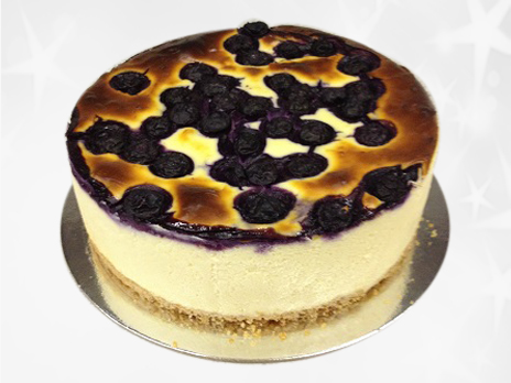 BAKED BLUEBERRY CHEESE CAKE